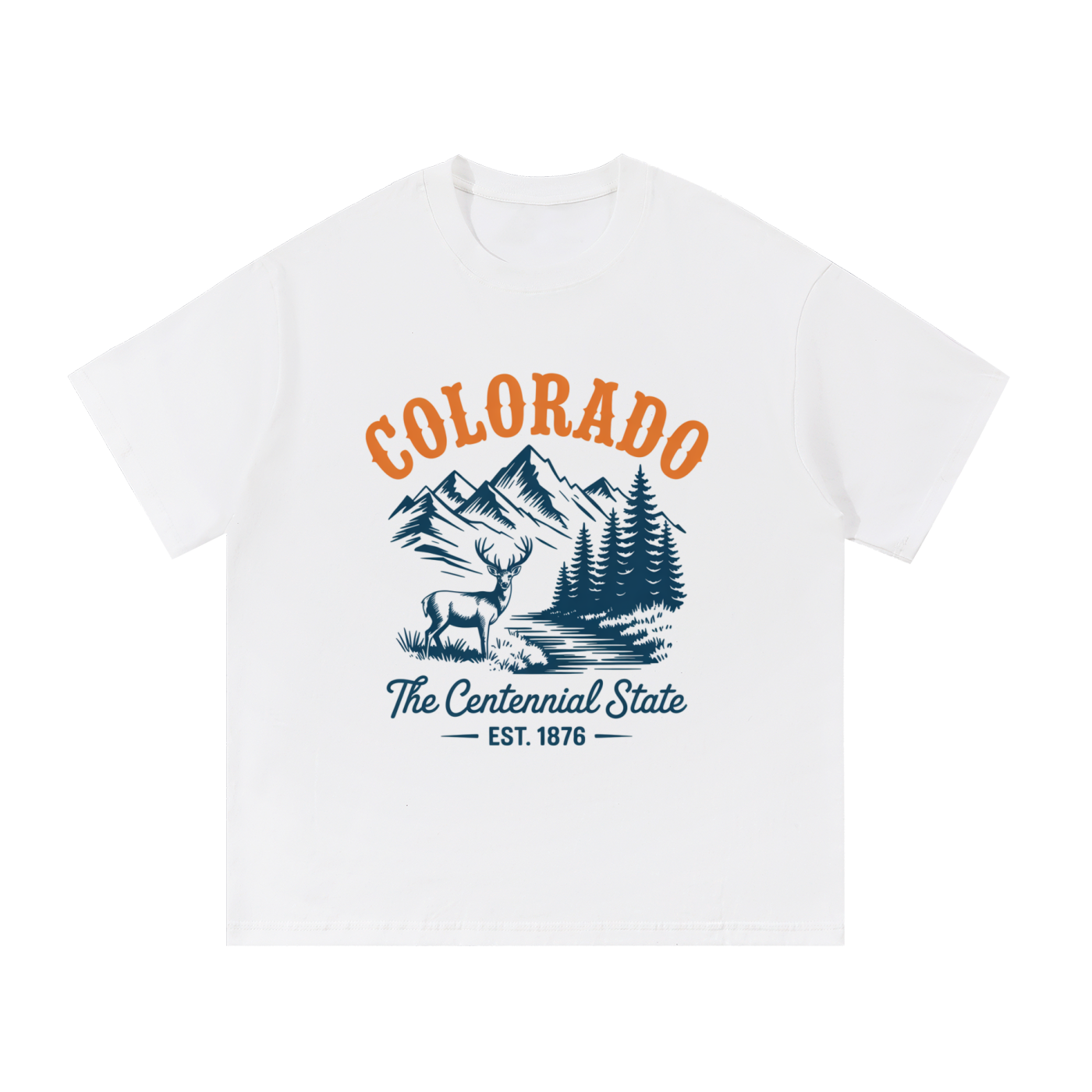 Colorado State Unisex 100 Cotton T-Shirt