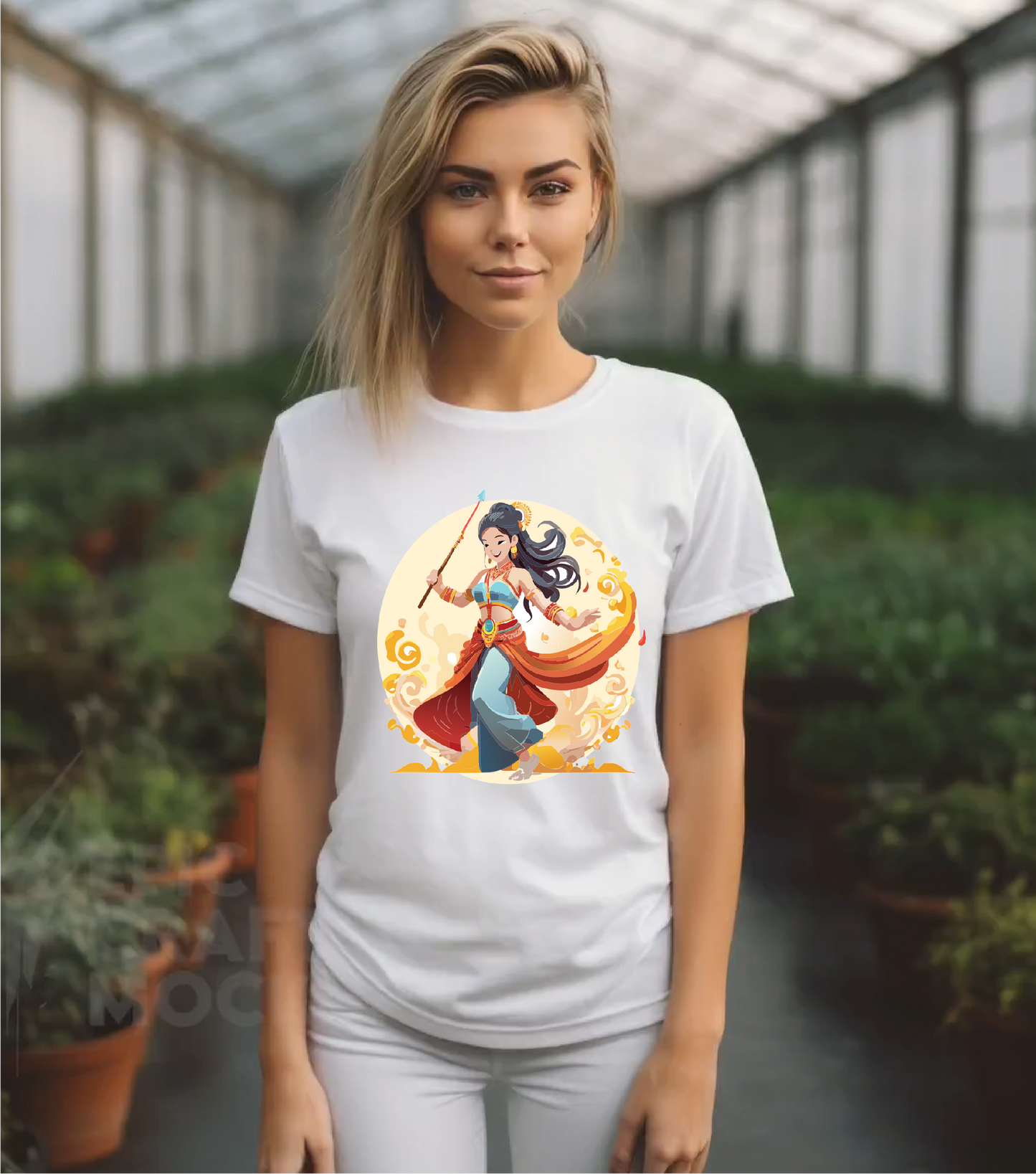 Dancer Graphic Unisex 100 Cotton Staple Tee 14