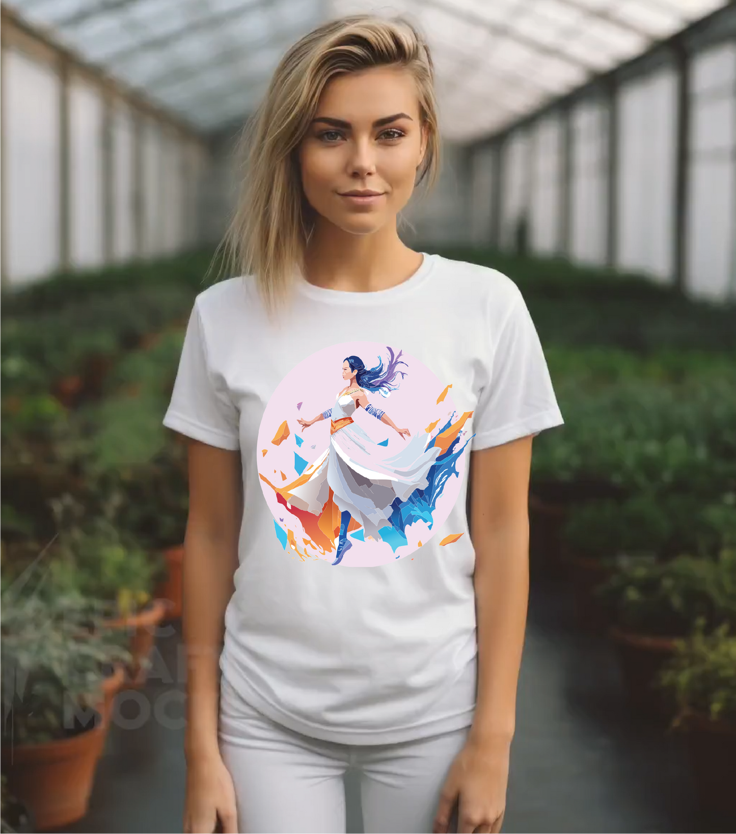 Dancer Graphic Unisex 100 Cotton Staple Tee 20
