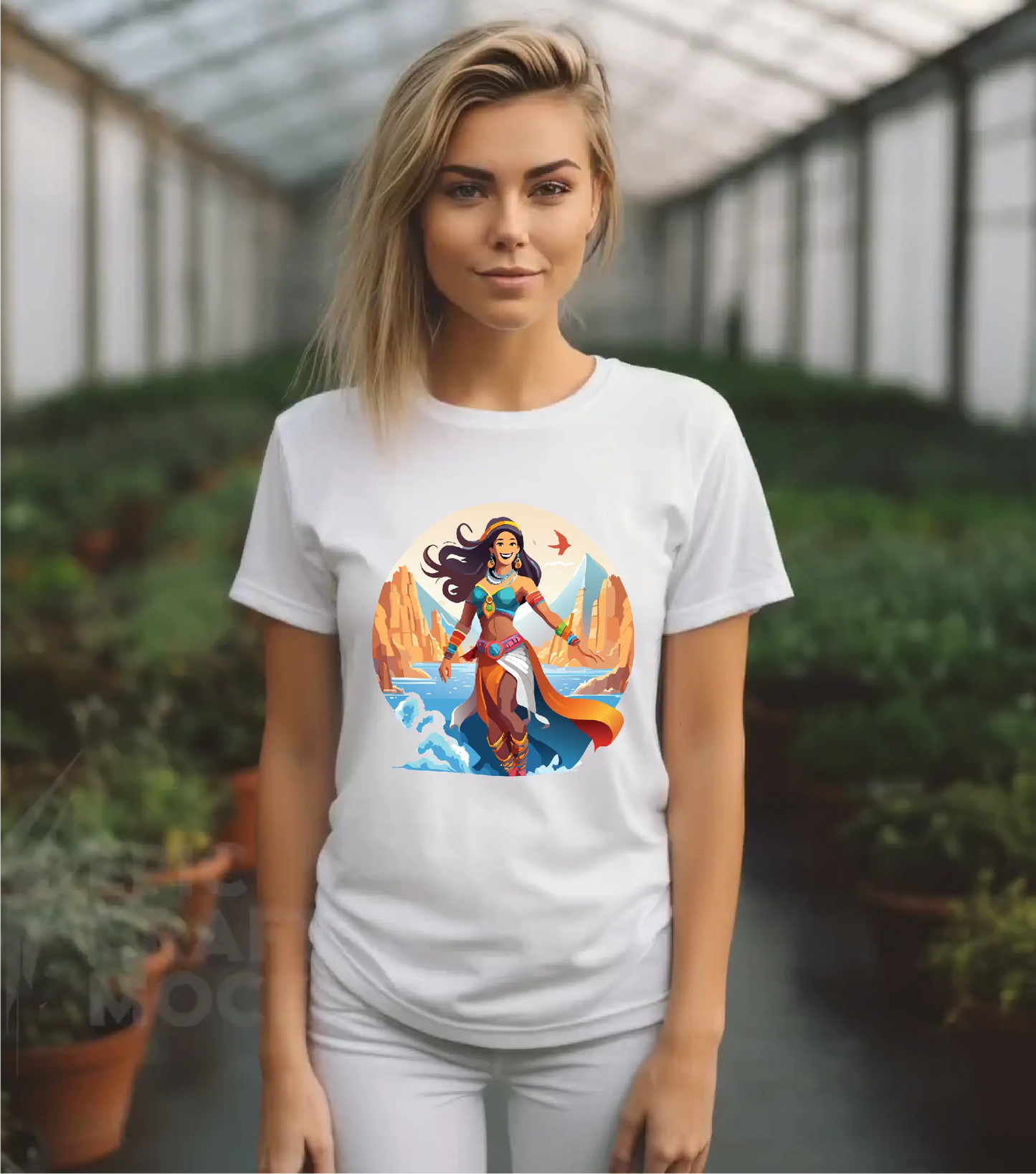 Dancer Graphic Unisex 100 Cotton Staple Tee 4