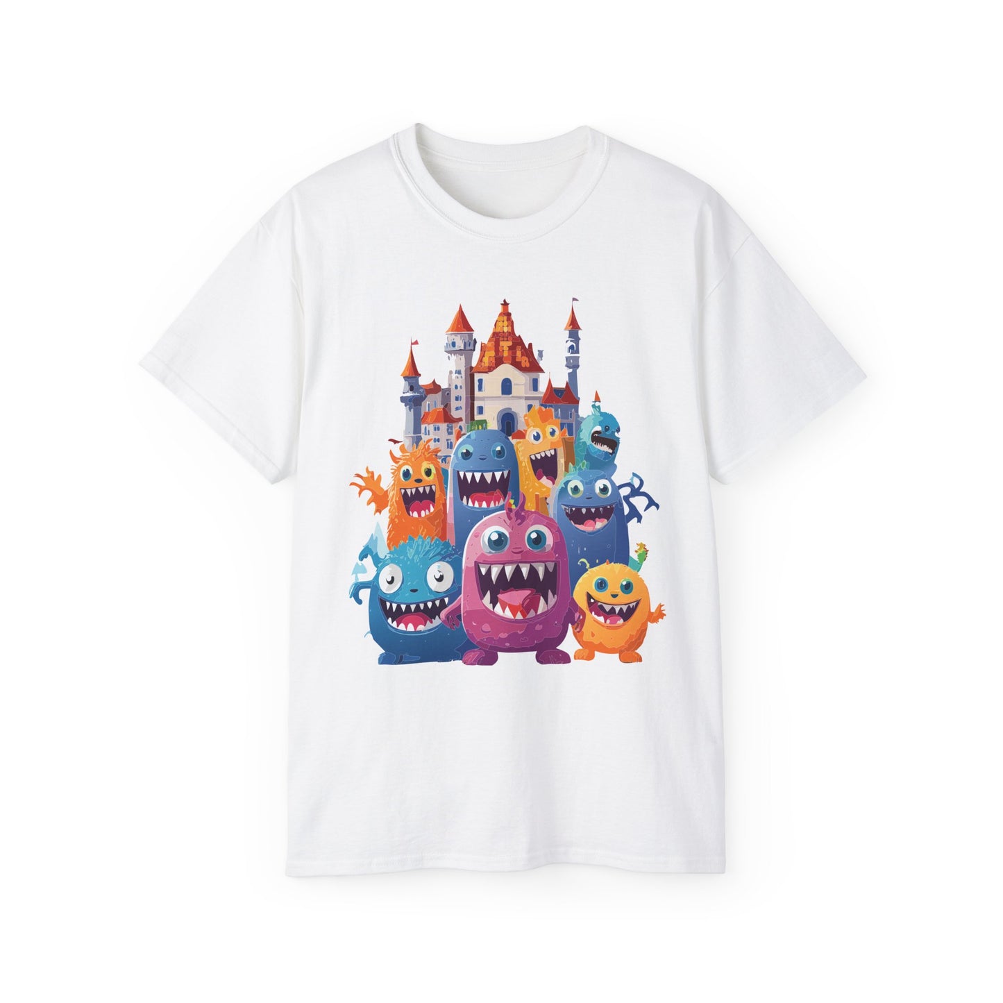 Monsters Shirt, Tee Shirt with Monsters, Funny Monsters T-Shirt