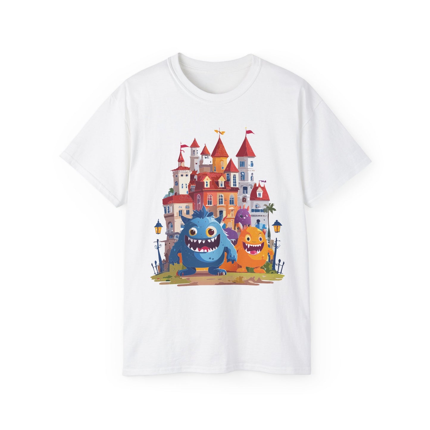 Monsters Shirt, Tee Shirt with Monsters, Funny Monsters T-Shirt