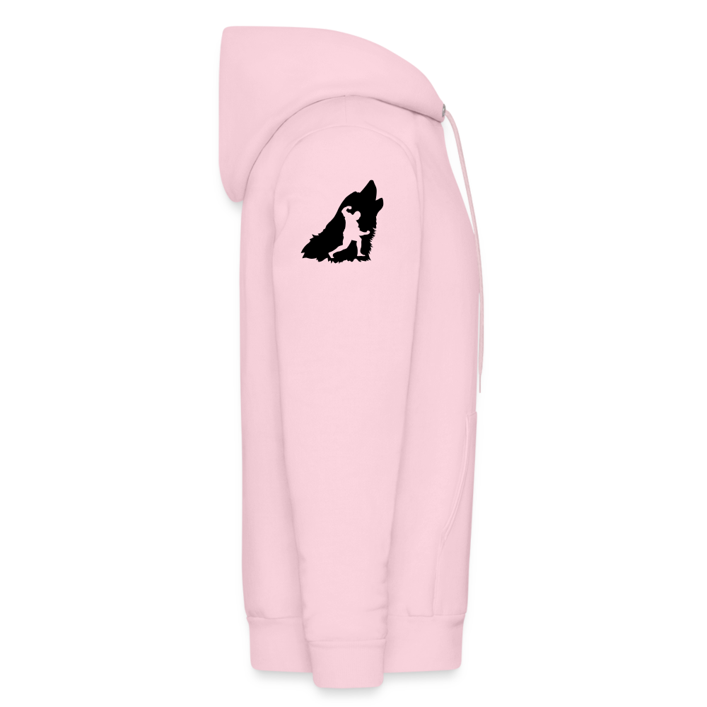 Men's Hoodie - pale pink