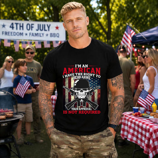 Army Veteran Patriotic Graphic Design Unisex Cotton T-Shirt v29