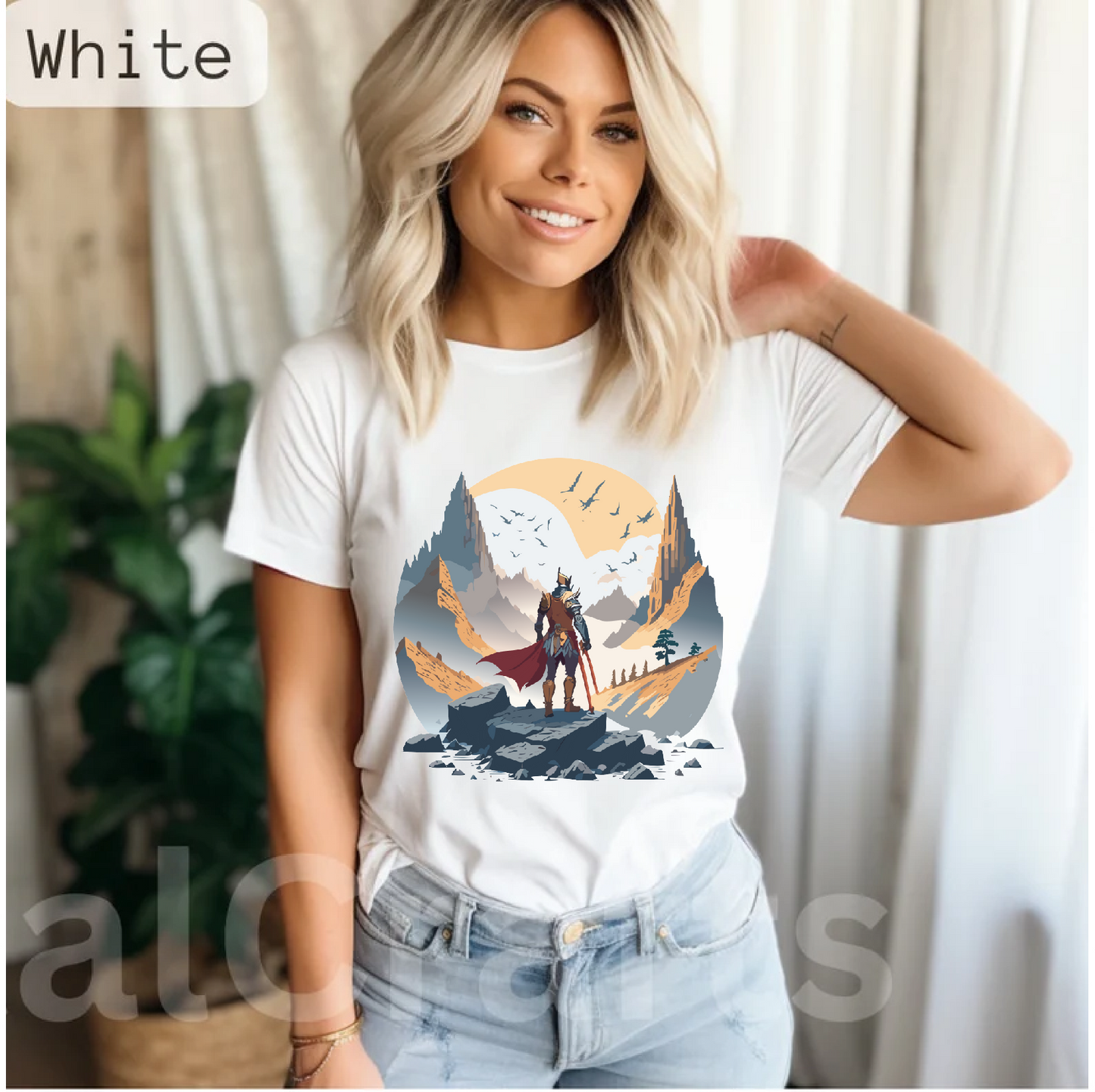 Adventures Graphic Unisex 100 Cotton Staple Tee 16