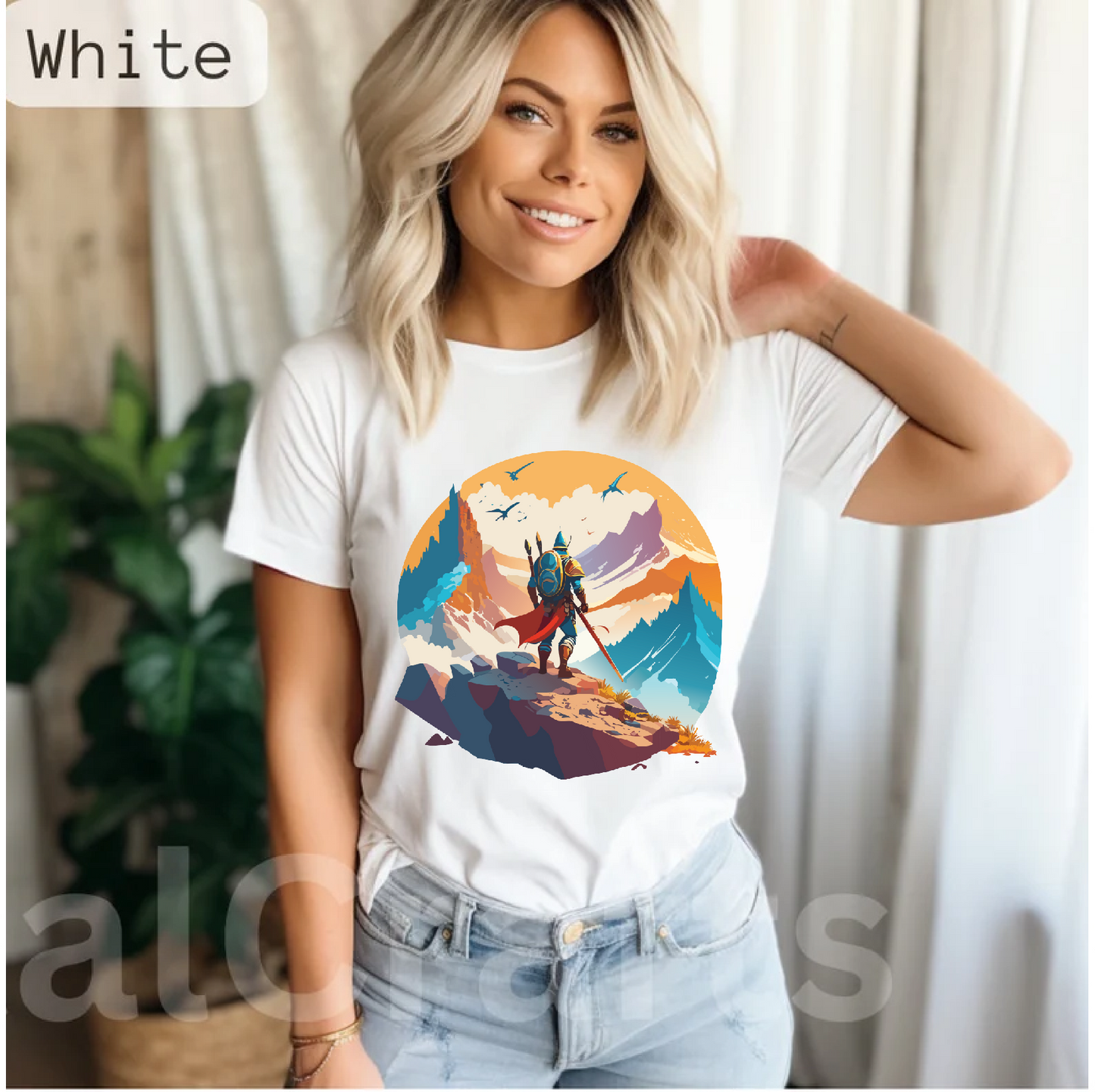Adventures Graphic Unisex 100 Cotton Staple Tee 15
