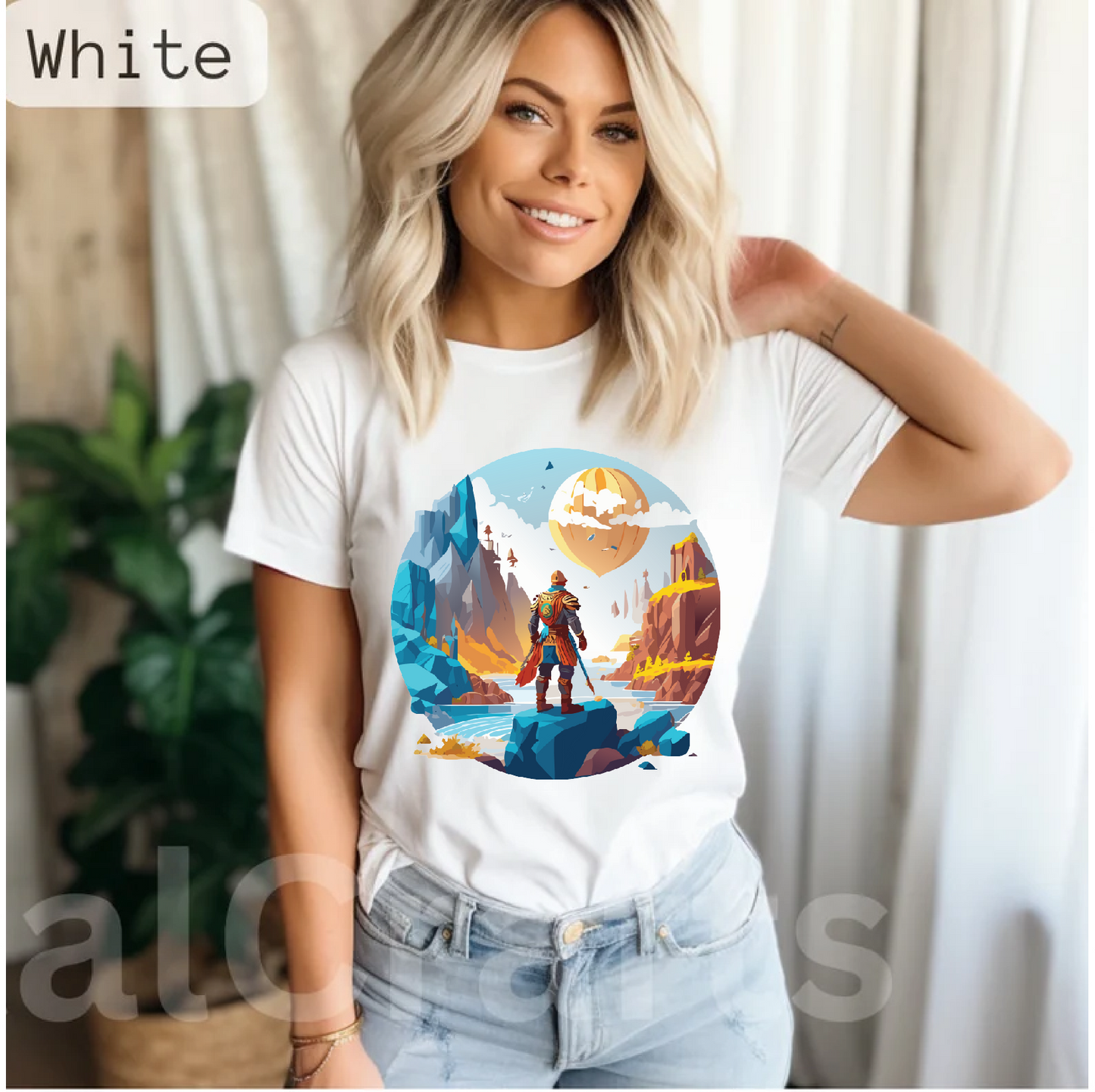 Adventures Graphic Unisex 100 Cotton Staple Tee 9