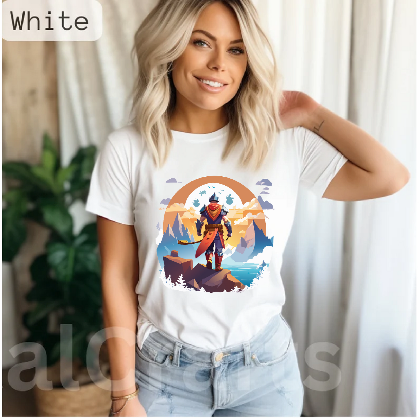 Adventures Graphic Unisex 100 Cotton Staple Tee 7