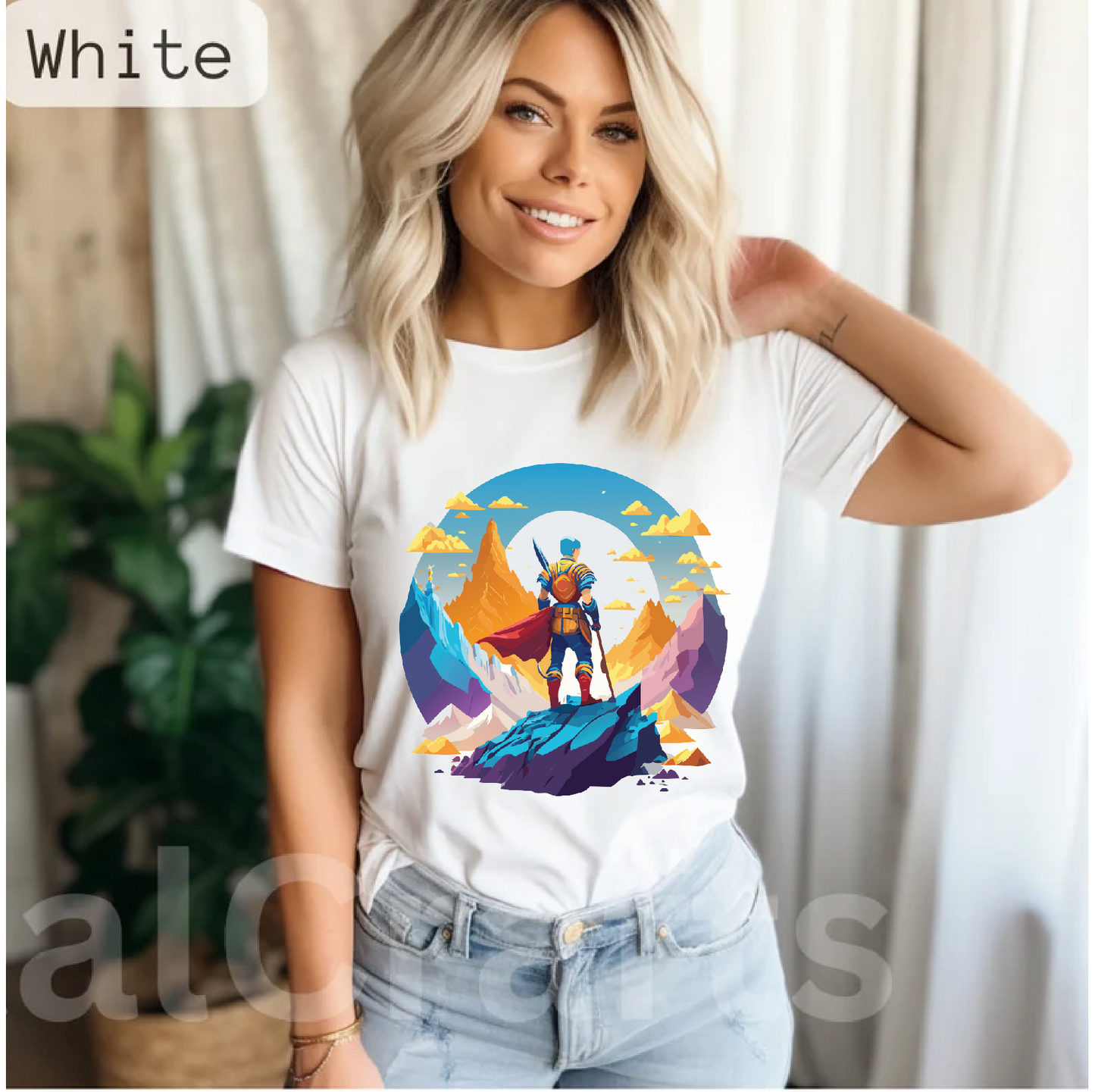 Adventures Graphic Unisex 100 Cotton Staple Tee 3