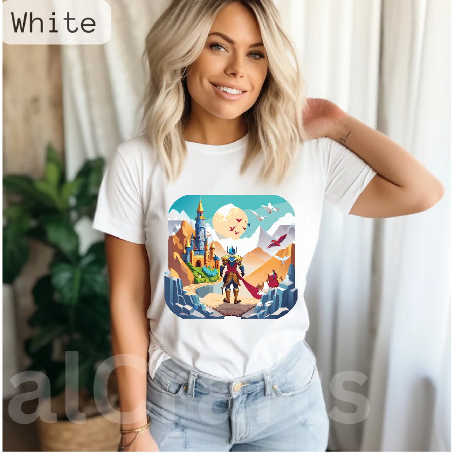 Adventures Graphic Unisex 100 Cotton Staple Tee 2