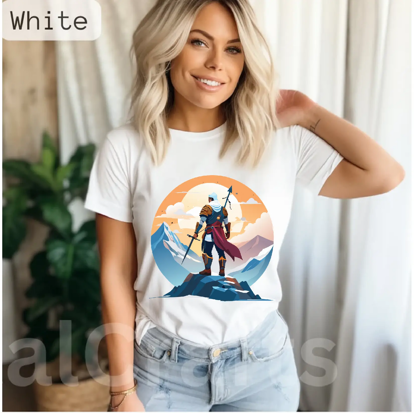 Adventures Graphic Unisex 100 Cotton Staple Tee 25