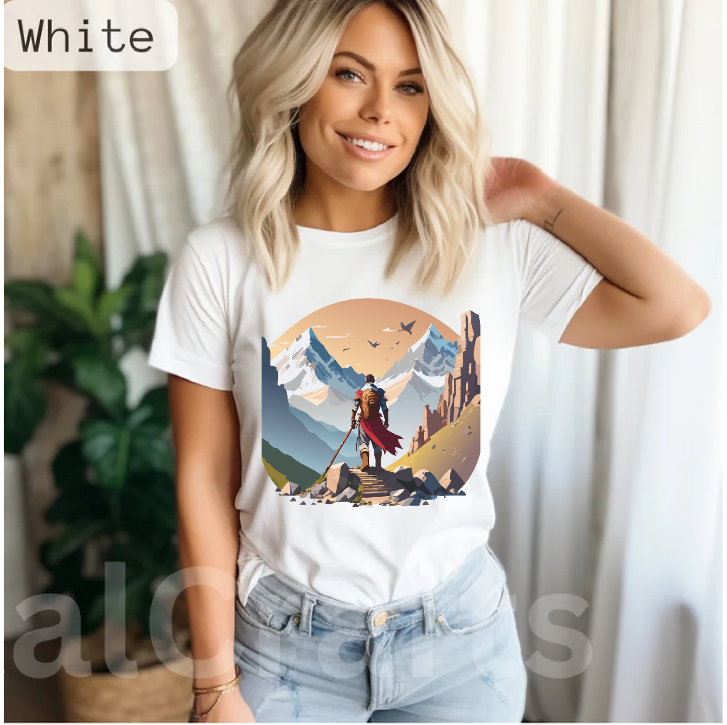 Adventures Graphic Unisex 100 Cotton Staple Tee 23